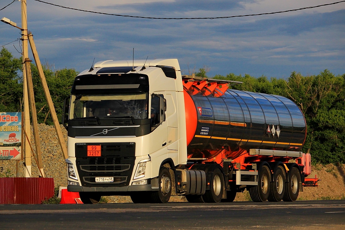 Тамбовская область, № Н 718 РН 68 — Volvo ('2012) FH.460 [X9P]