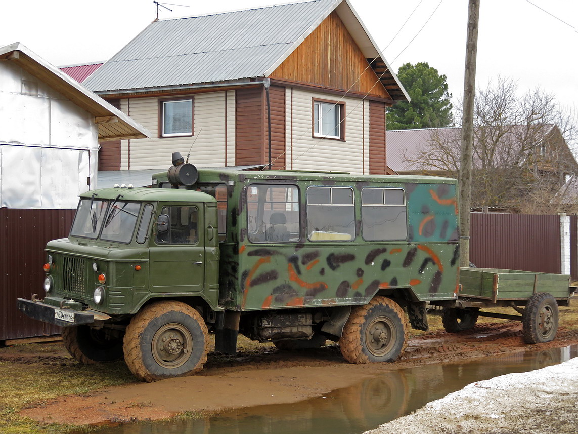 Кировская область, № У 634 КК 43 — ГАЗ-66-01; Кировская область, № АА 9306 43 — ТС индивидуального изготовления