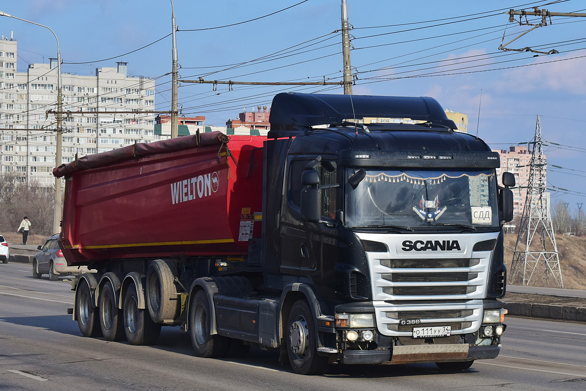 Волгоградская область, № О 111 УУ 34 — Scania ('2009) G380