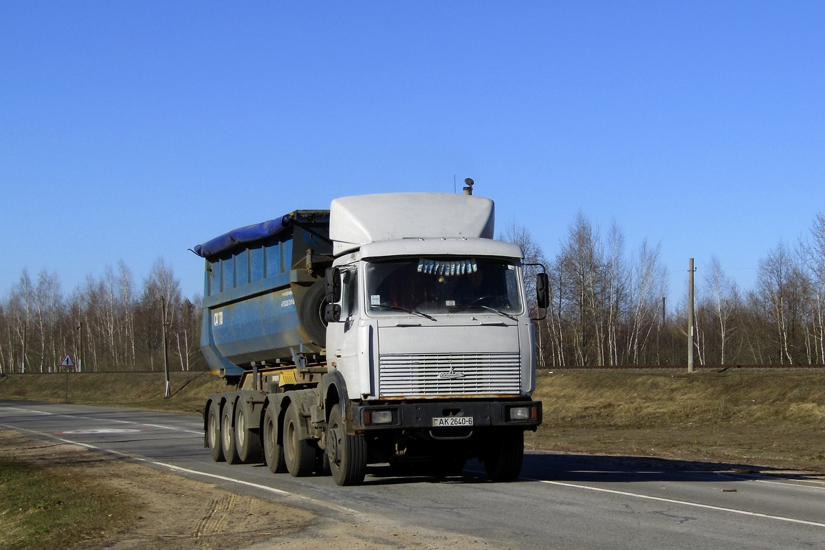 Могилёвская область, № АК 2640-6 — МАЗ-6422 (общая модель)