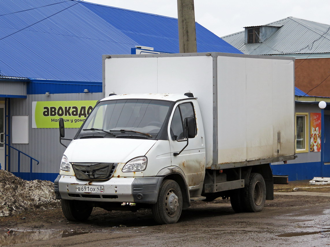 Кировская область, № В 691 ОХ 43 — ГАЗ-33106 "Валдай"