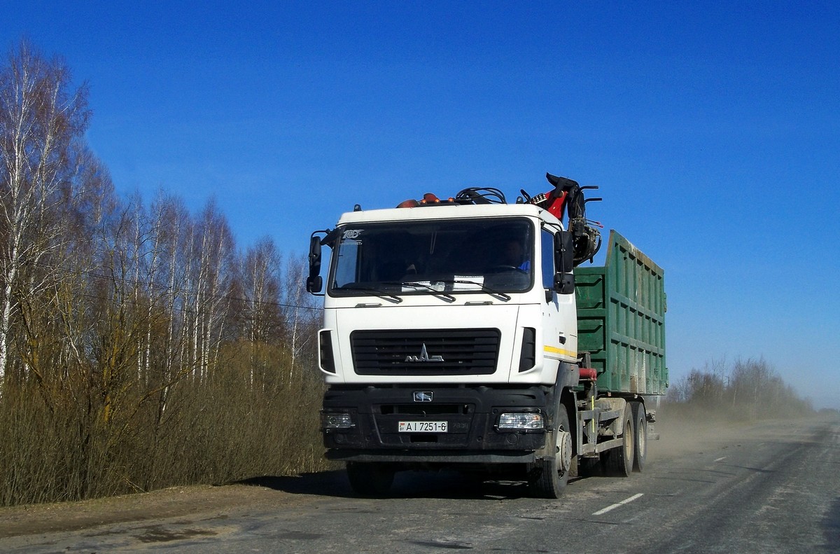 Могилёвская область, № АІ 7251-6 — МАЗ-6312B9