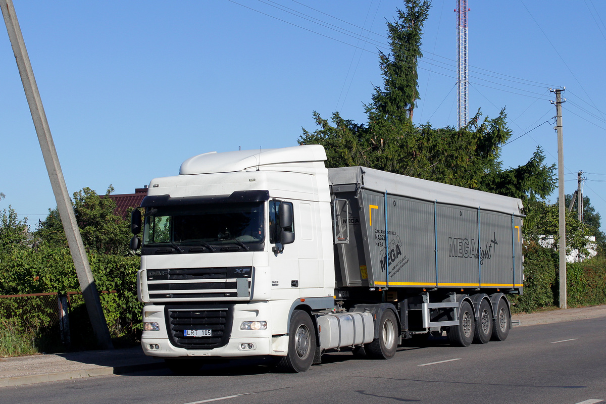 Литва, № LRT 105 — DAF XF105 FT