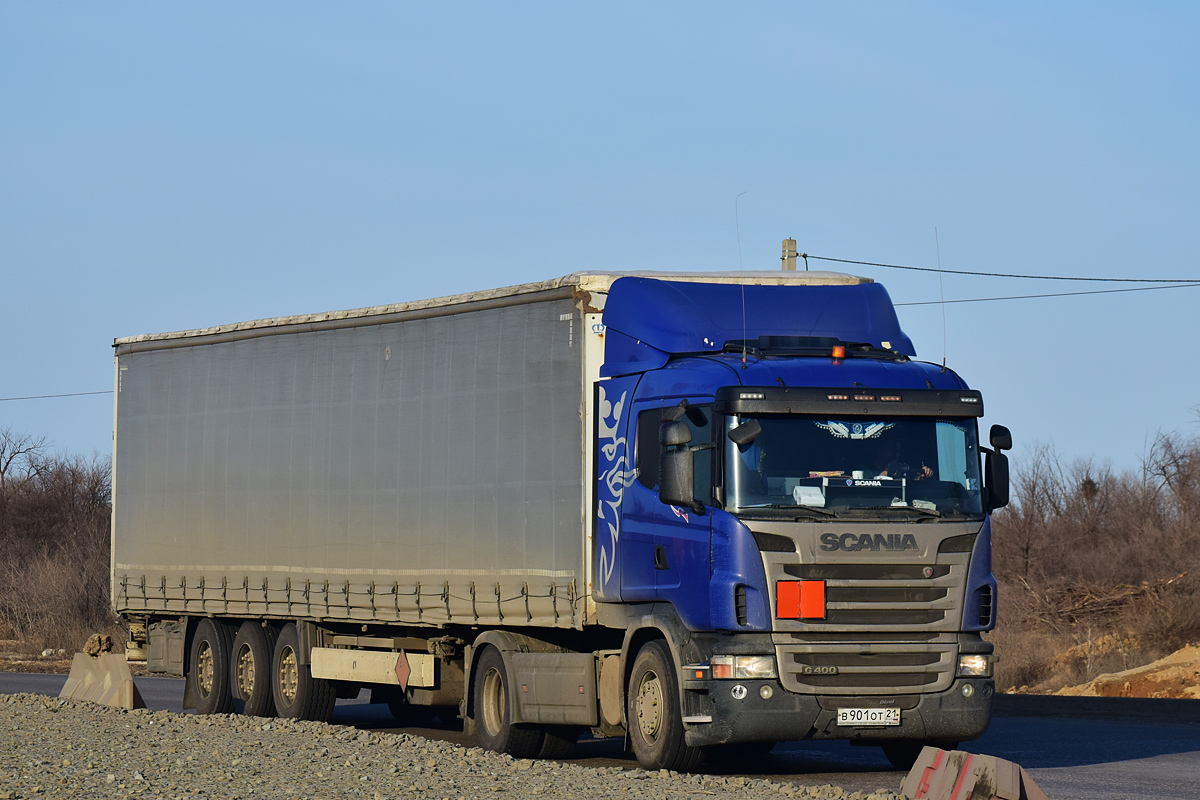 Чувашия, № В 901 ОТ 21 — Scania ('2009) G400