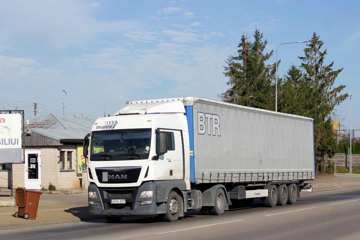 Литва, № JCG 217 — MAN TGX ('2012) 18.440