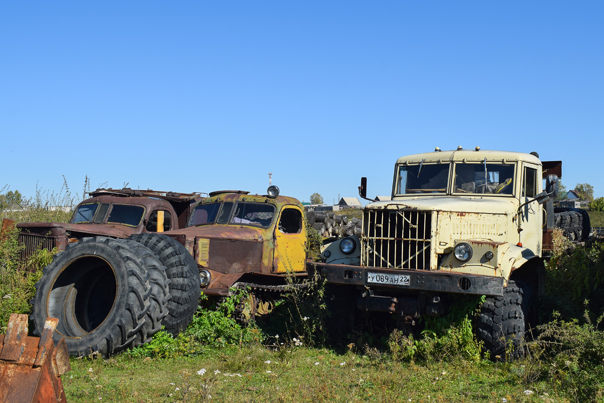 Алтайский край, № У 089 АН 22 — КрАЗ-255Б1; Алтайский край — Разные фотографии