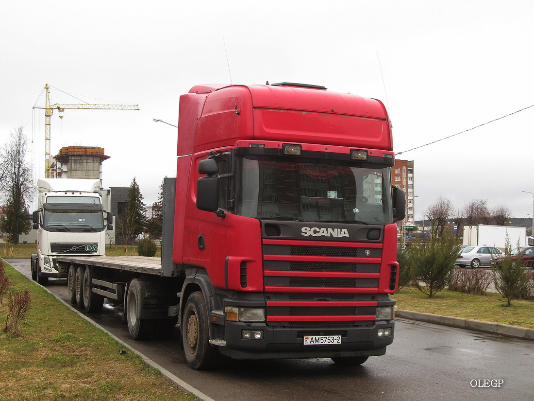 Витебская область, № АМ 5753-2 — Scania ('1996) R124L