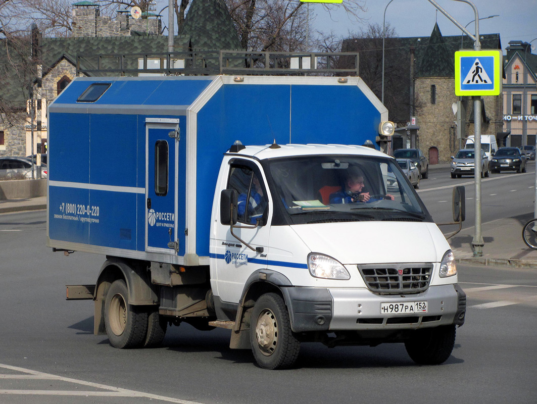 Нижегородская область, № Н 987 РА 152 — ГАЗ-33106 "Валдай"