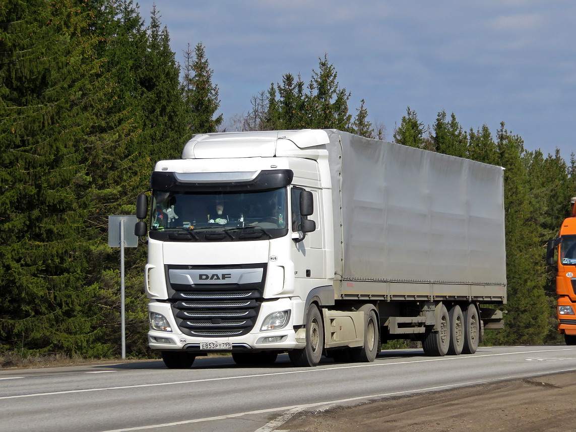 Москва, № Е 853 РТ 799 — DAF XF Euro6 FT