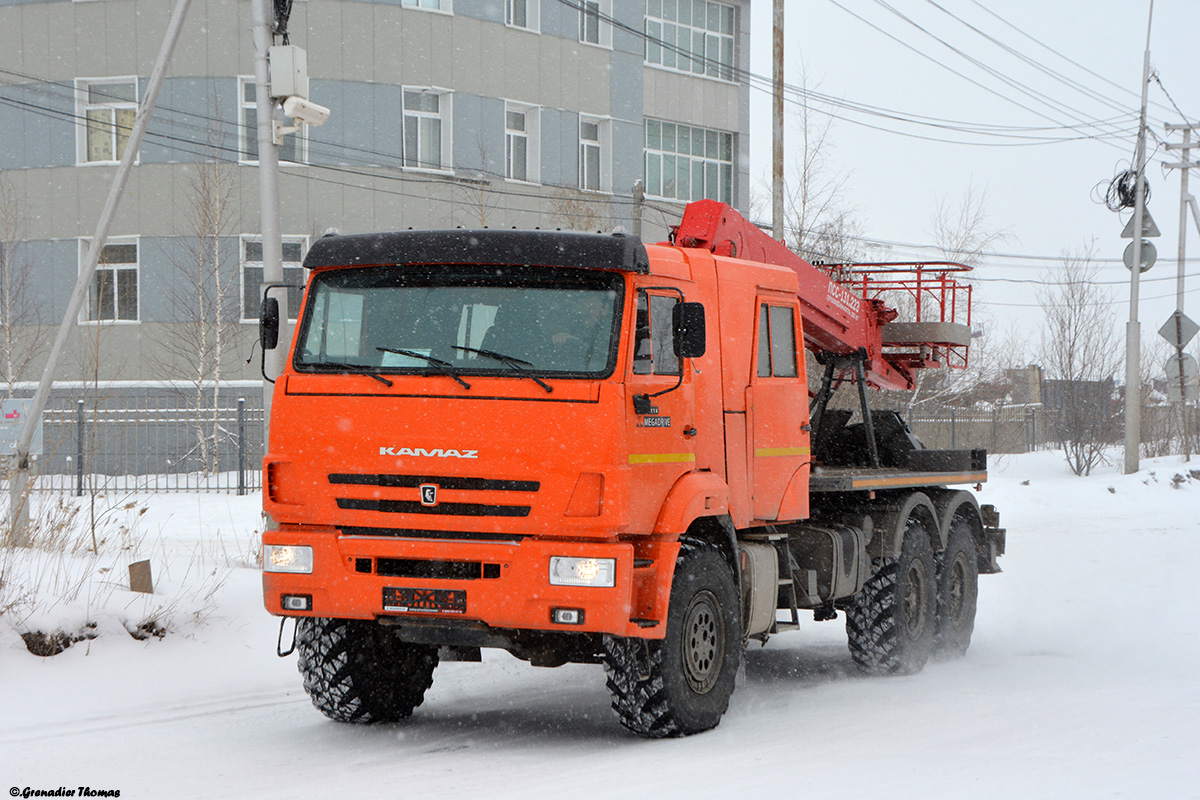 Саха (Якутия), № (14) Б/Н 0204 — КамАЗ-43114 (общая модель)