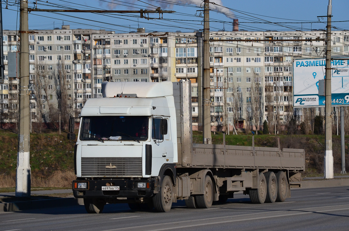 Волгоградская область, № А 697 ВВ 134 — МАЗ-543203