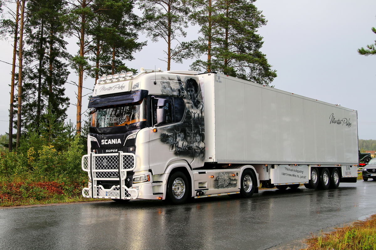 Словакия, № TS-500BN — Scania ('2016) S650