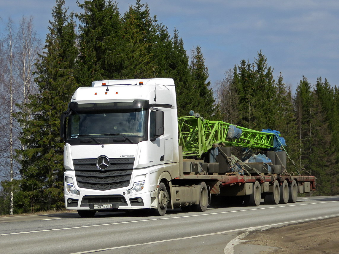 Белгородская область, № У 057 ВА 31 — Mercedes-Benz Actros '18 1845 [Z9M]