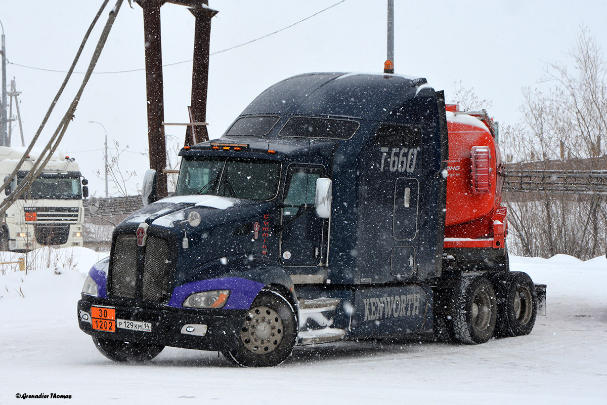 Саха (Якутия), № Р 129 КМ 14 — Kenworth T660