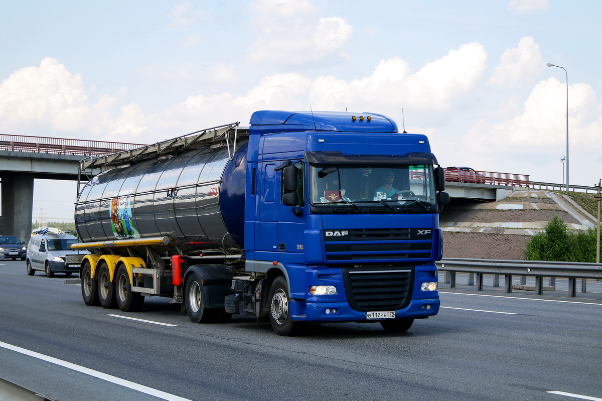 Санкт-Петербург, № В 112 РЕ 178 — DAF XF105 FT