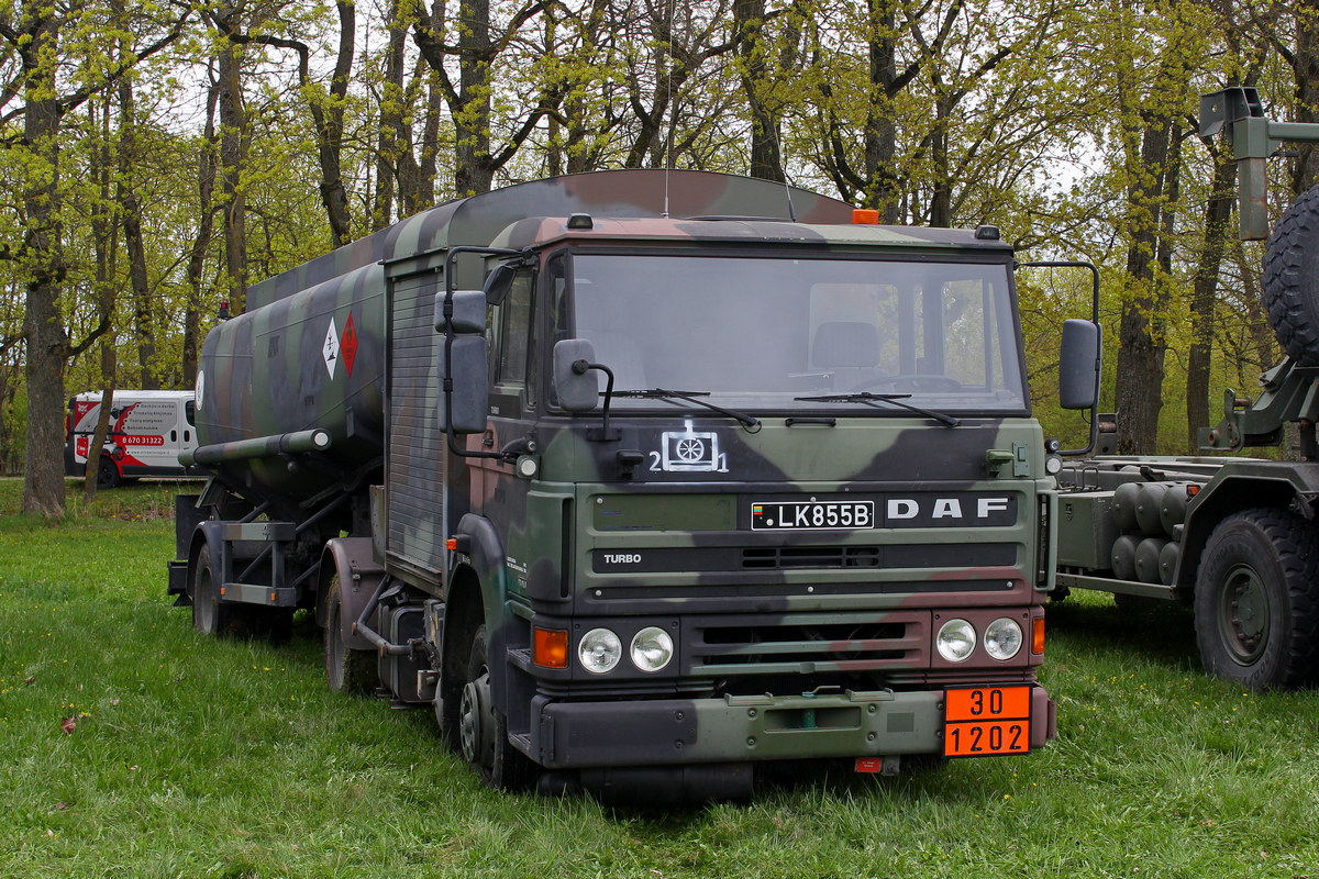 Литва, № LK 855 B — DAF (общая модель)