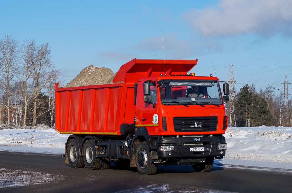 Архангельская область, № О 896 КХ 29 — МАЗ-650128