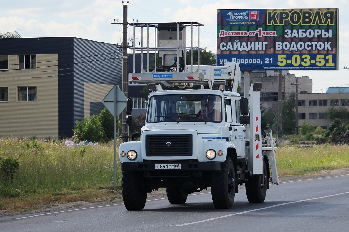 Тамбовская область, № О 891 ЕЕ 68 — ГАЗ-33088 «Садко»