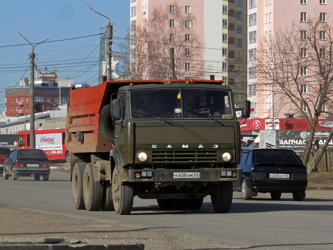 Кировская область, № К 608 НМ 43 — КамАЗ-55111 [551110]