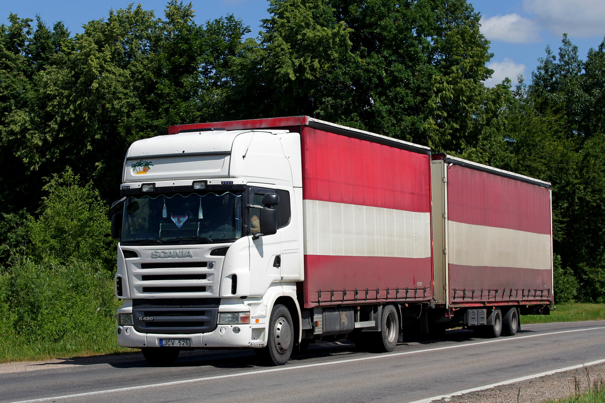 Литва, № JCV 526 — Scania ('2004, общая модель)