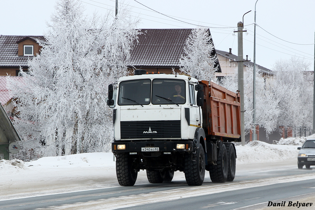 Ненецкий автономный округ, № А 240 АО 83 — МАЗ-651705