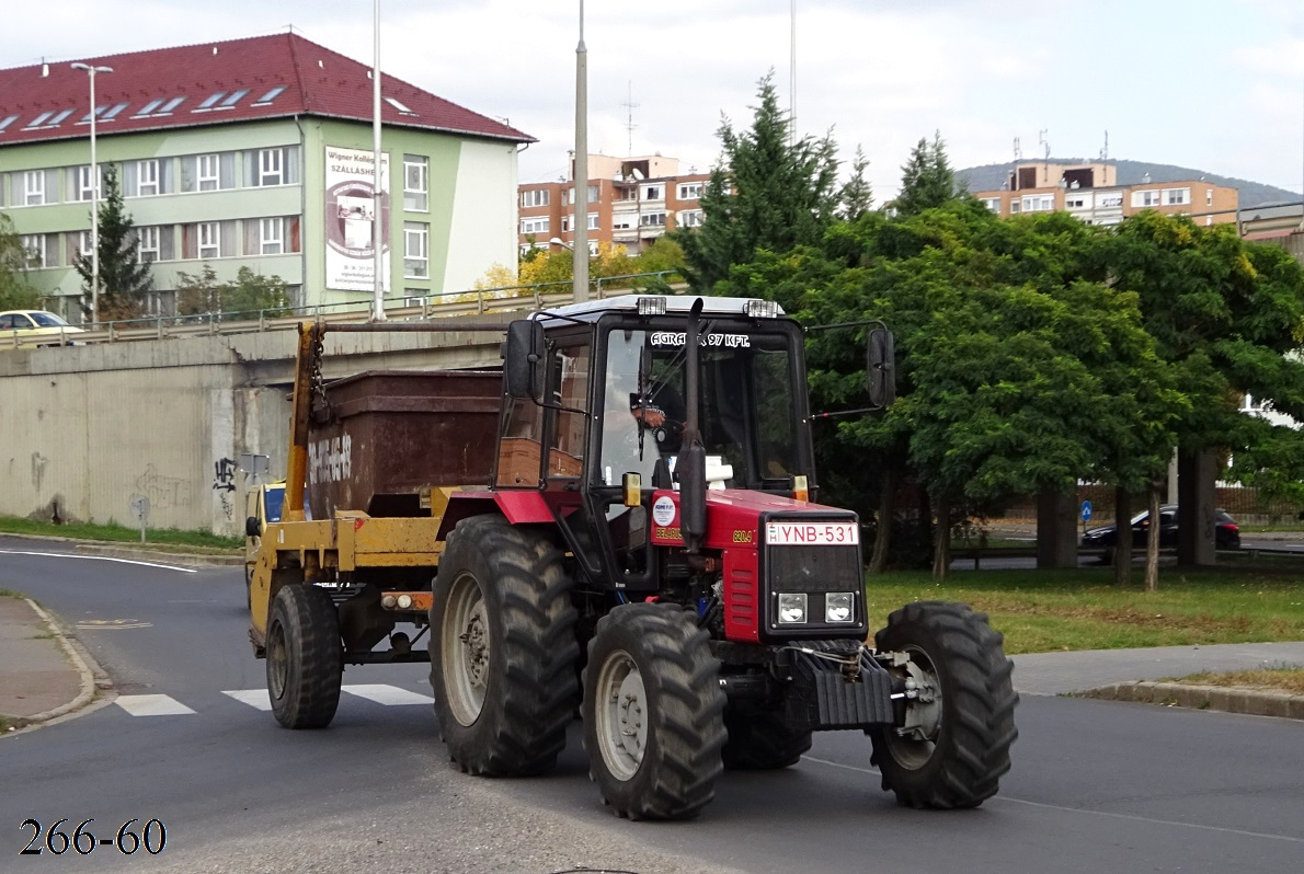 Венгрия, № YNB-531 — Беларус-820.4; Венгрия — Сбор винограда в Венгрии