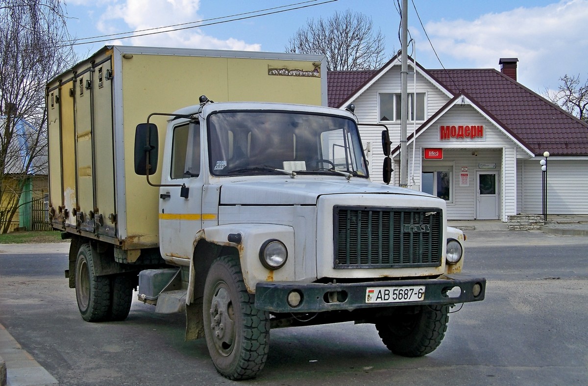 Могилёвская область, № АВ 5687-6 — ГАЗ-3309