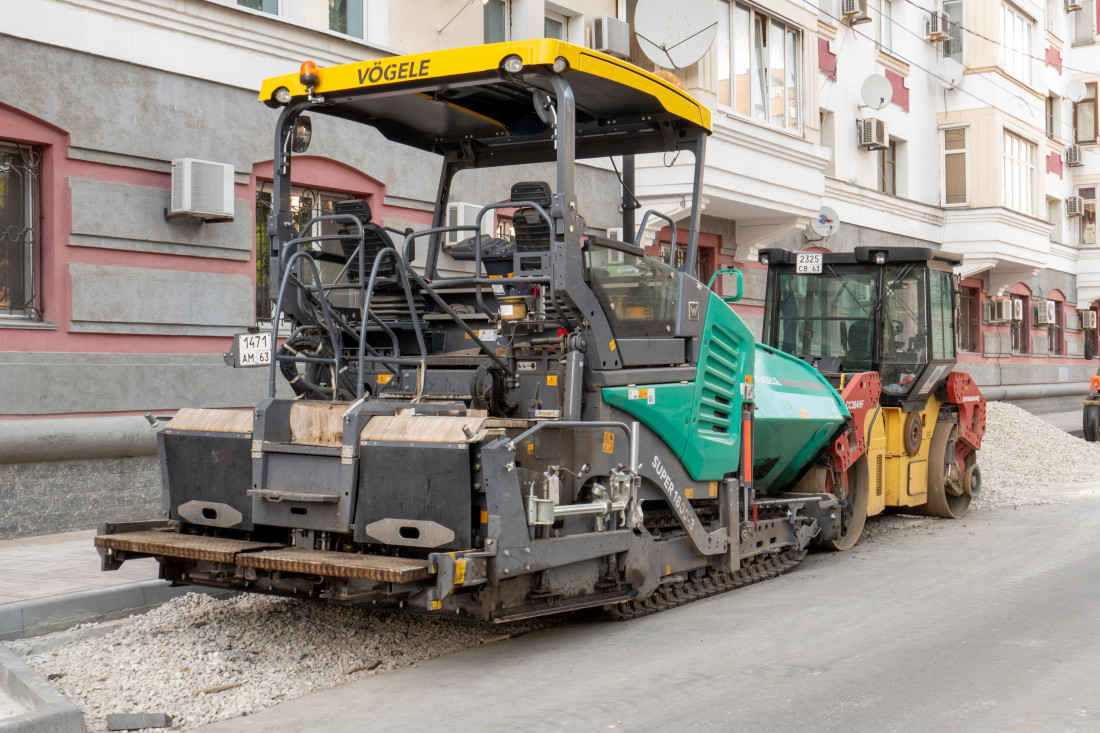 Самарская область, № 1471 АМ 63 — Vogele Super 1800-3