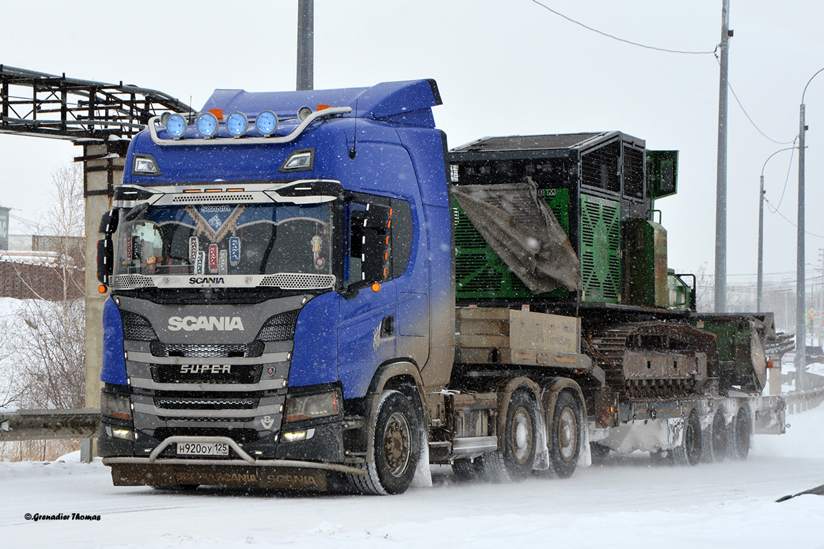 Приморский край, № Н 920 ОУ 125 — Scania ('2016) G440