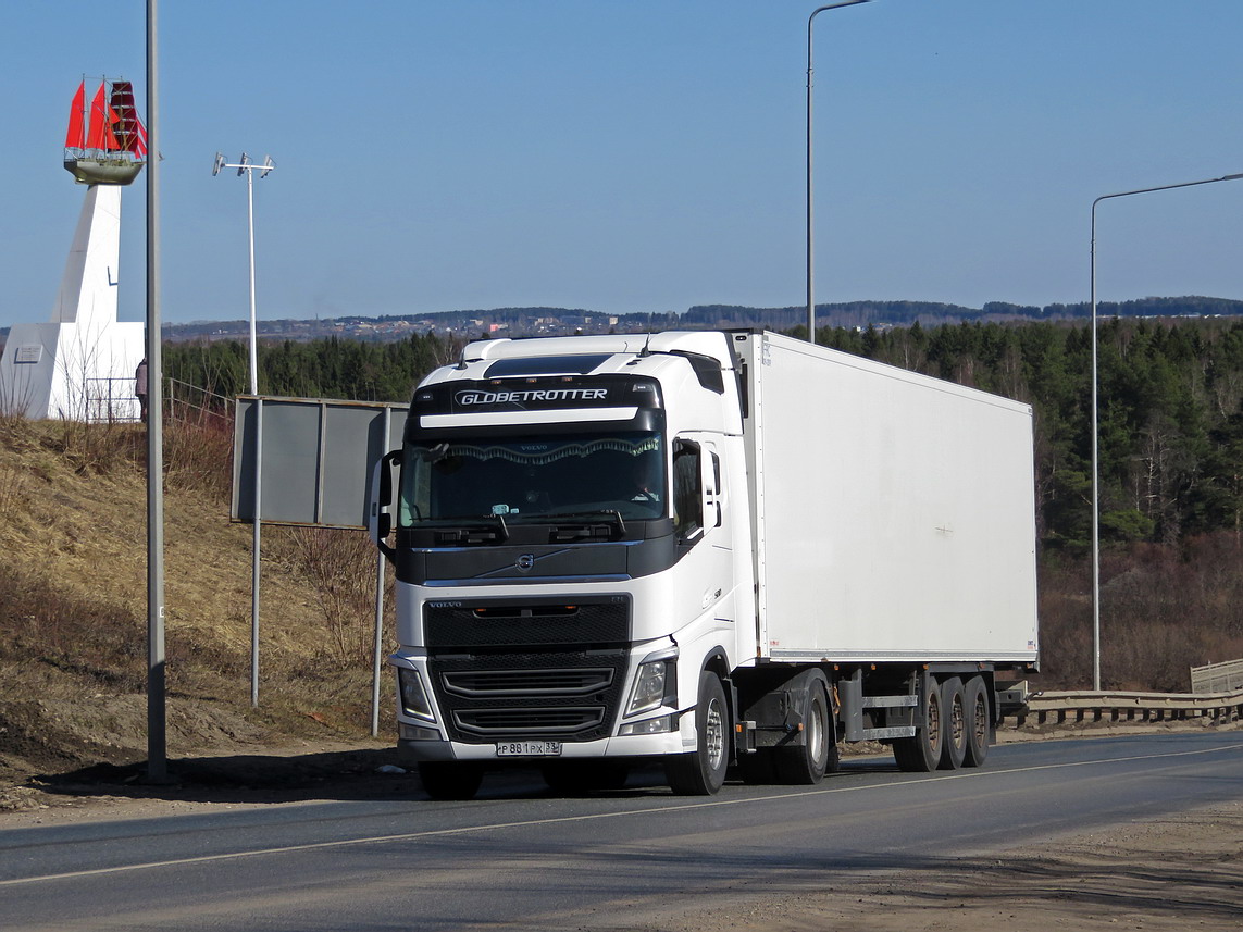 Владимирская область, № Р 881 РХ 33 — Volvo ('2012) FH.500