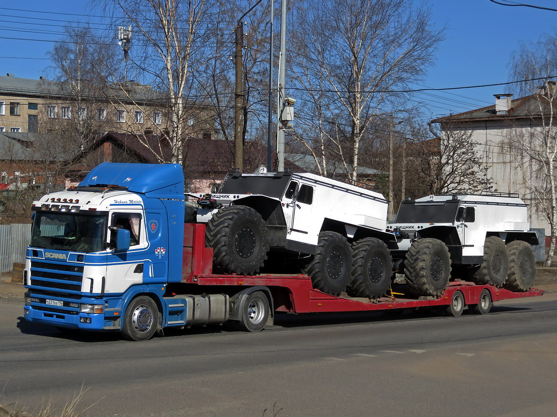 Свердловская область, № О 231 ВВ 196 — Scania ('1996) R144L; Тюменская область — Новая спецтехника