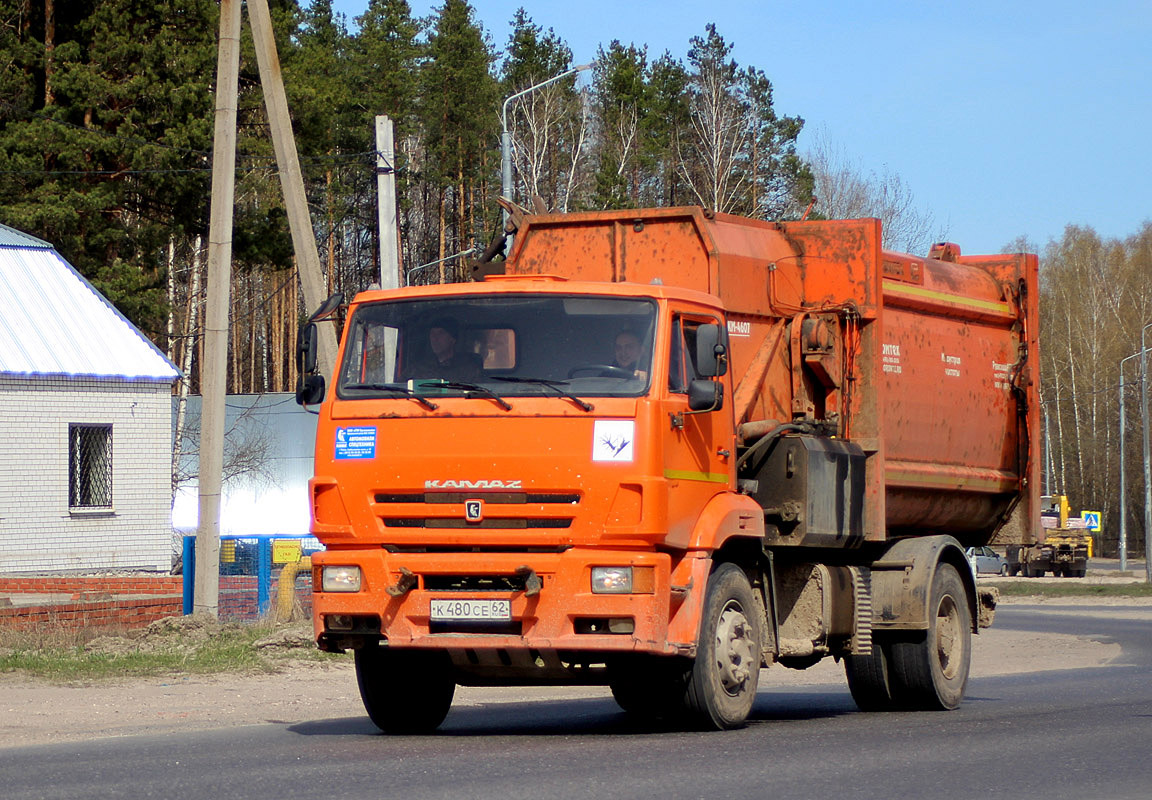 Рязанская область, № К 480 СЕ 62 — КамАЗ-53605-A4