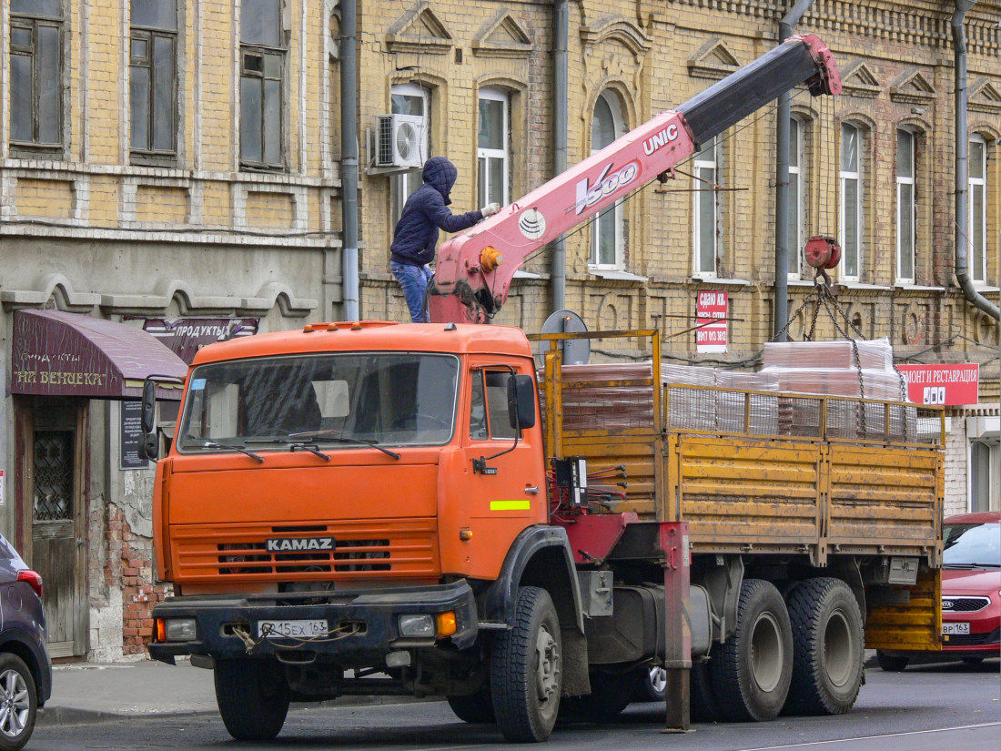 Самарская область, № А 215 ЕХ 163 — КамАЗ-65115 (общая модель)