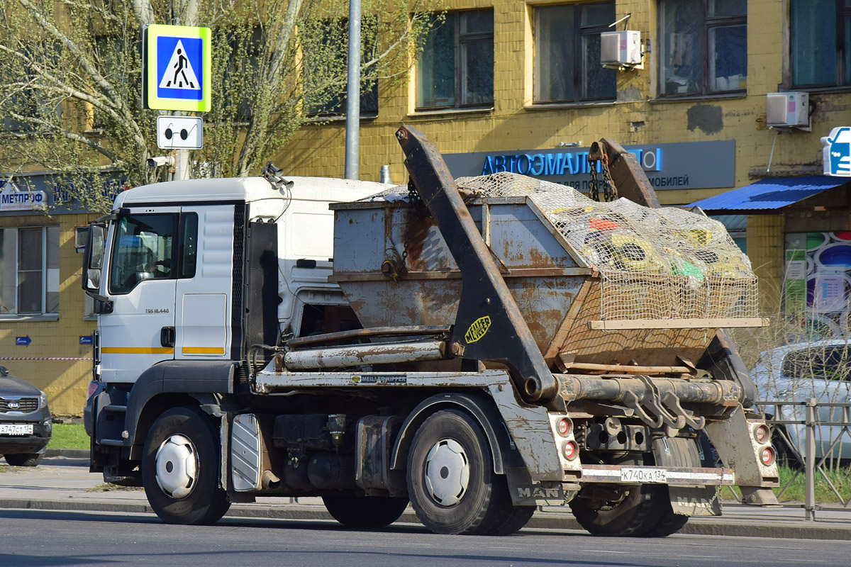 Волгоградская область, № К 740 КА 134 — MAN TGS ('2007) 18.440