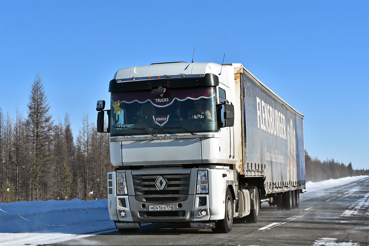 Челябинская область, № М 041 ЕХ 774 — Renault Magnum ('2008)