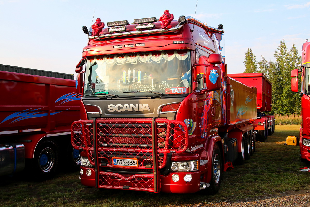 Финляндия, № BTS-335 — Scania ('2013) R580