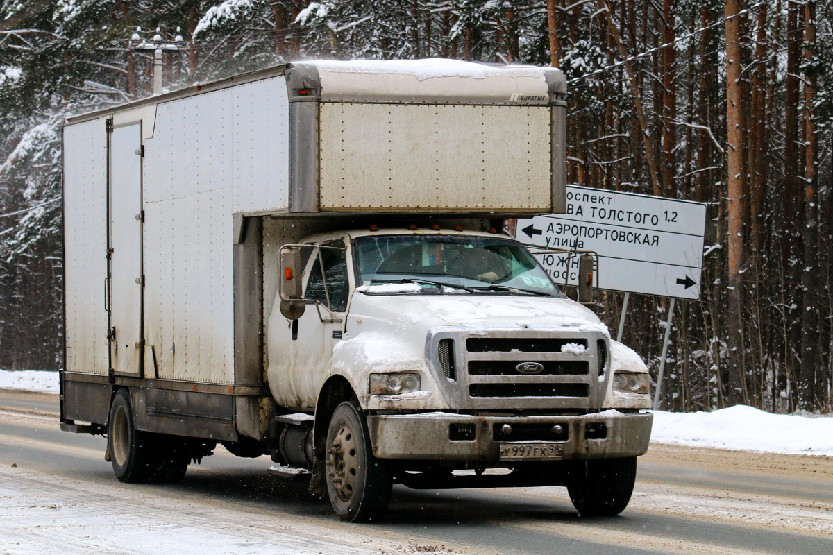 Санкт-Петербург, № У 997 РХ 98 — Ford F-650