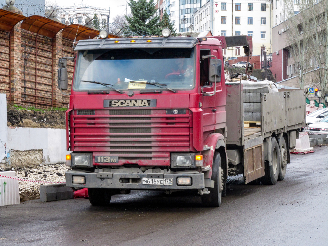 Самарская область, № М 616 УЕ 178 — Scania (II) R113M