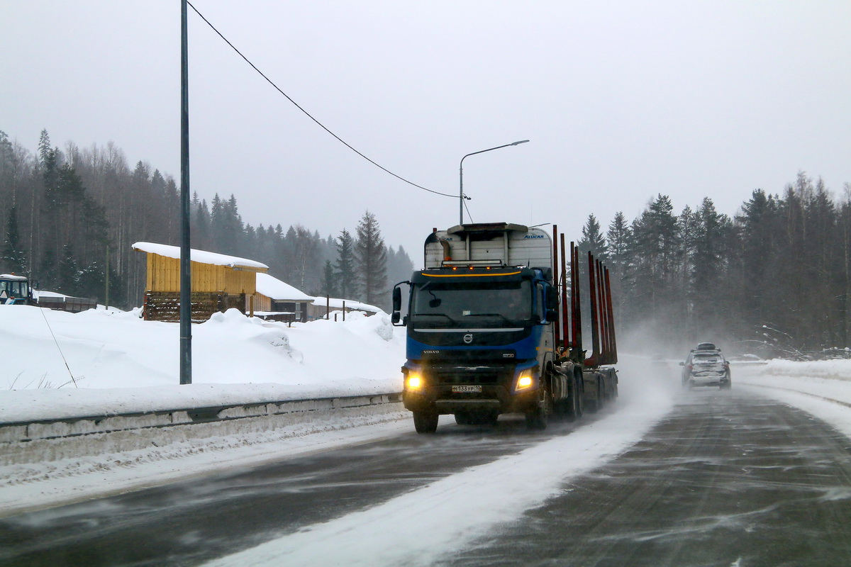 Карелия, № М 133 УР 10 — Volvo ('2013) FMX.460 [X9P]