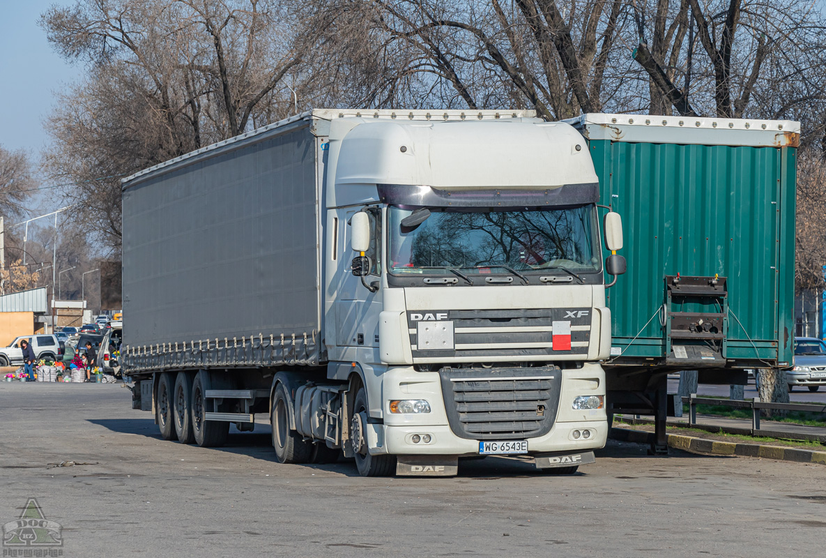 Польша, № WG 6543E — DAF XF105 FT