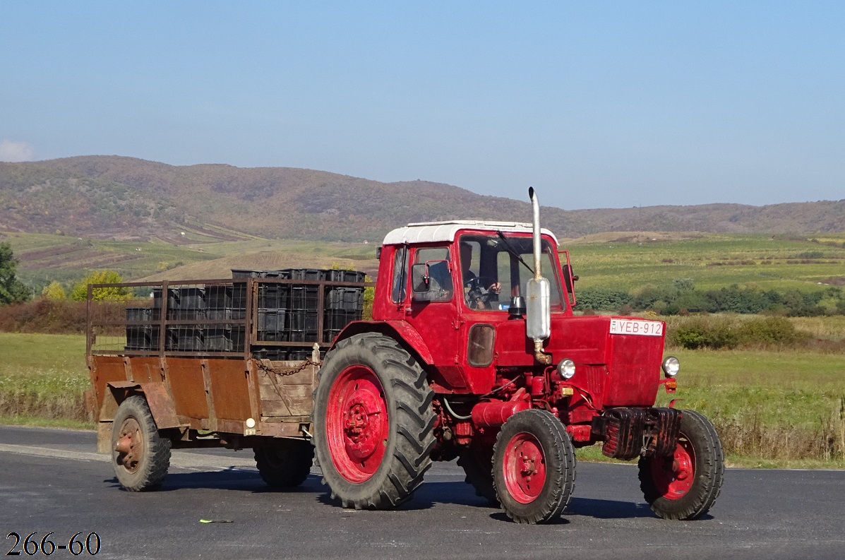 Венгрия, № YEB-912 — МТЗ-80; Венгрия — Сбор винограда в Венгрии