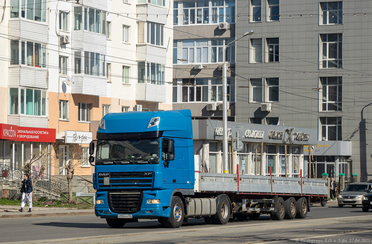 Башкортостан, № Е 934 УК 702 — DAF XF105 FT