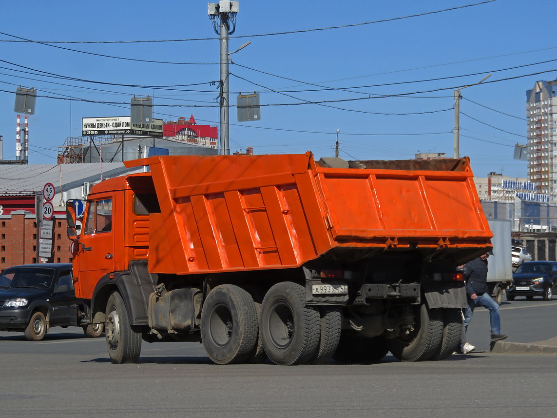 Кировская область, № А 993 ХМ 43 — КамАЗ-65115 [X8V]