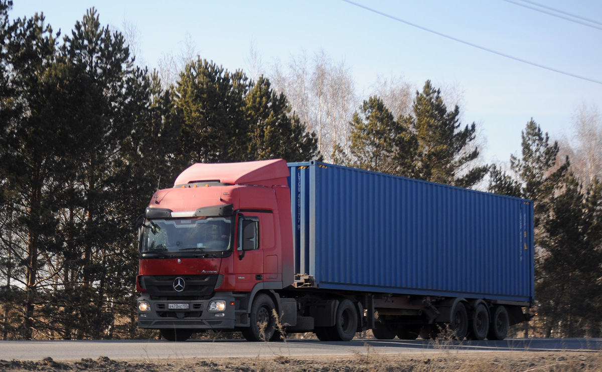 Омская область, № А 473 НС 155 — Mercedes-Benz Actros ('2009) 1841