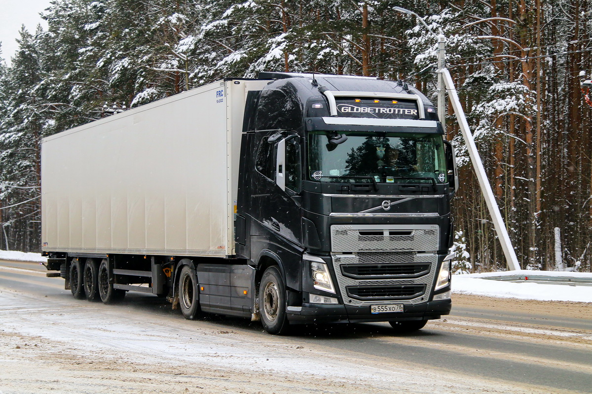 Санкт-Петербург, № В 555 ХО 78 — Volvo ('2012) FH.540