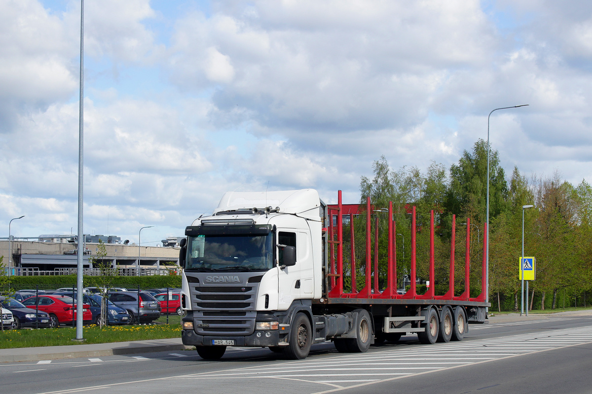 Литва, № HAR 545 — Scania ('2009) R380