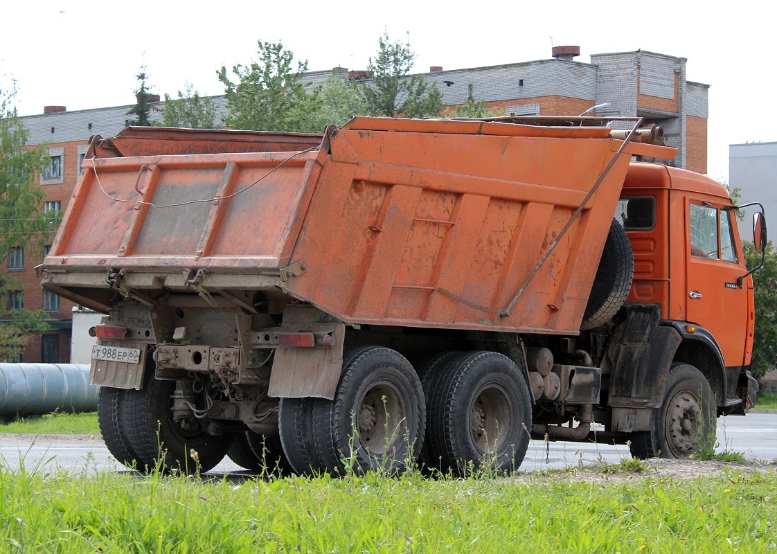 Псковская область, № Т 988 ЕР 60 — КамАЗ-65115 [651150]