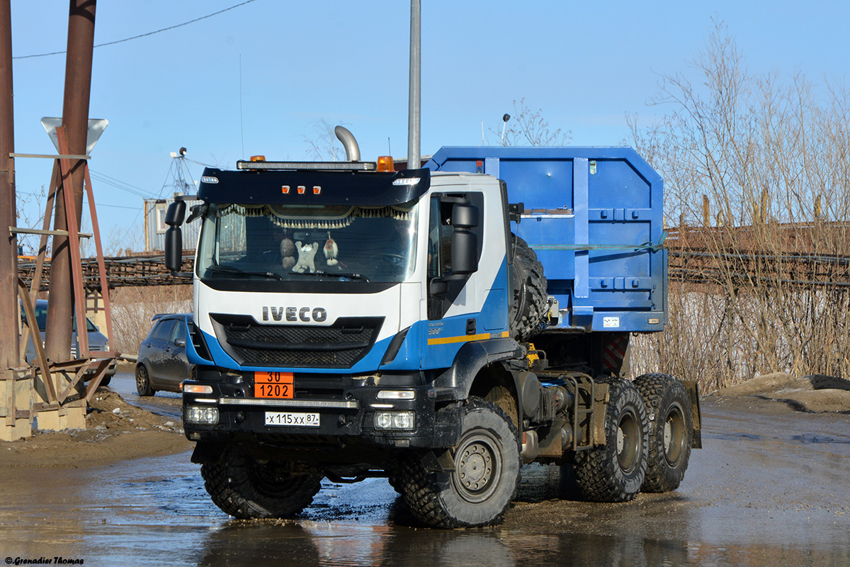 Чукотский автономный округ, № Х 115 ХХ 87 — IVECO-AMT Trakker ('2013)