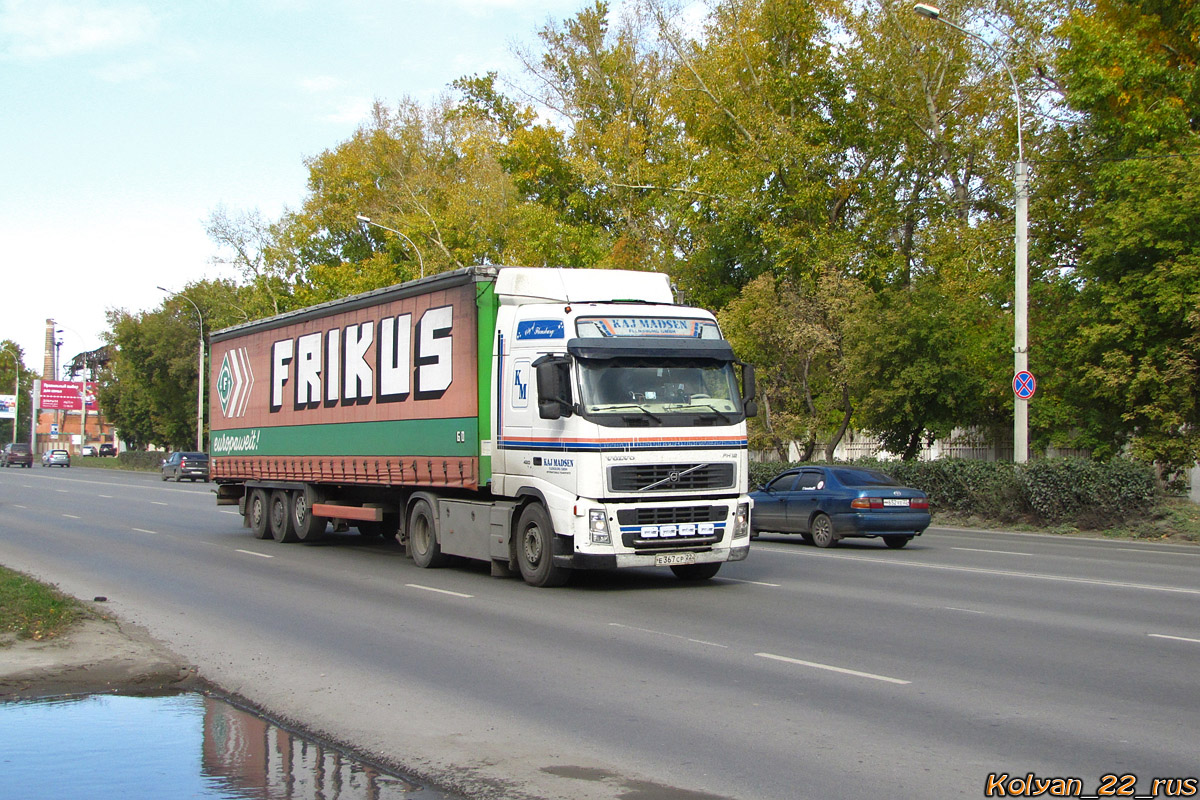 Алтайский край, № Е 367 СР 22 — Volvo ('2002) FH12.420