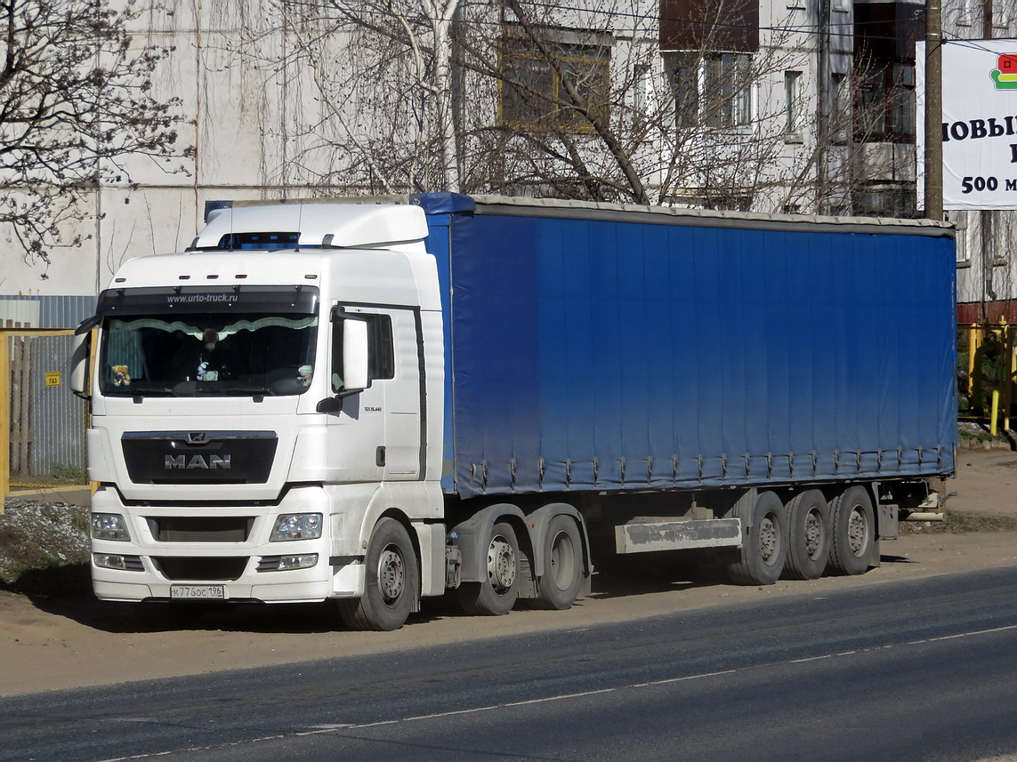 Свердловская область, № К 776 ОС 196 — MAN TGX ('2007) 26.440